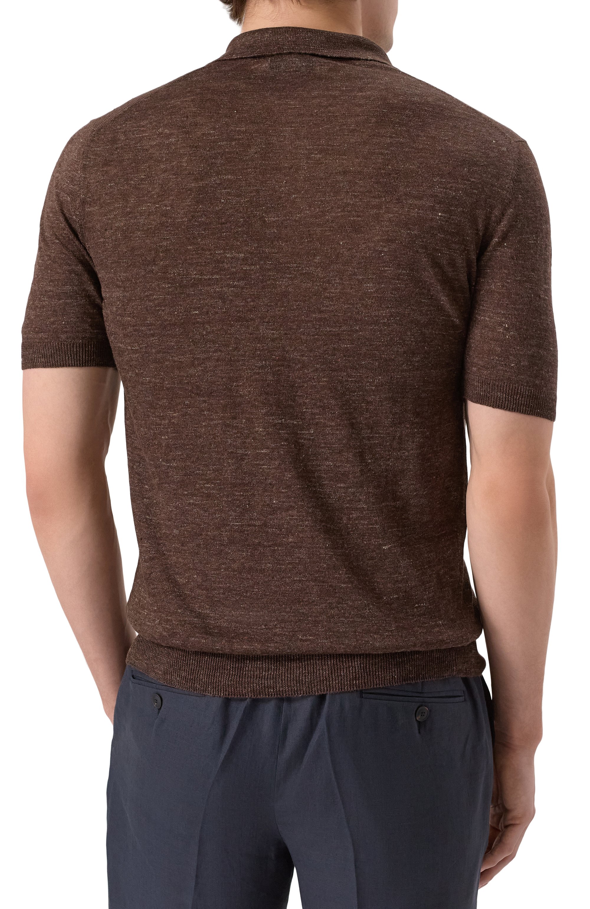 Льняное поло GRAN SASSO, арт. 57187/24804, фото 4