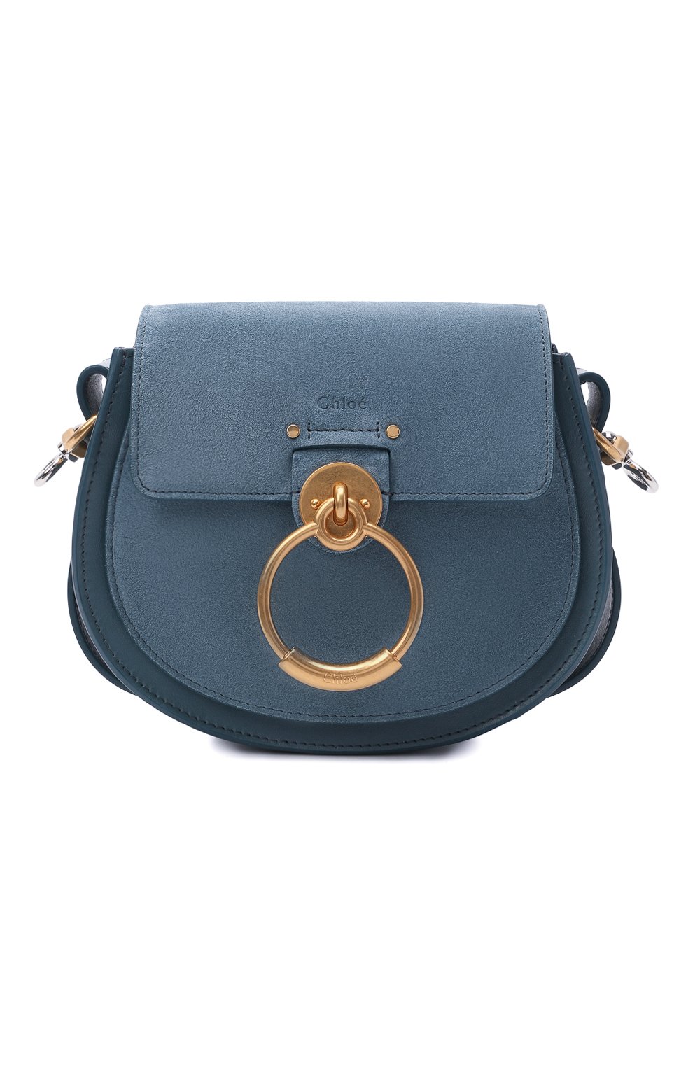 Сумка tess CHLOÉ синего цвета по цене 186000 руб., арт. CHC21US153E31, фото 1 Сумка tess CHLOÉ, арт. CHC21US153E31, фото 1