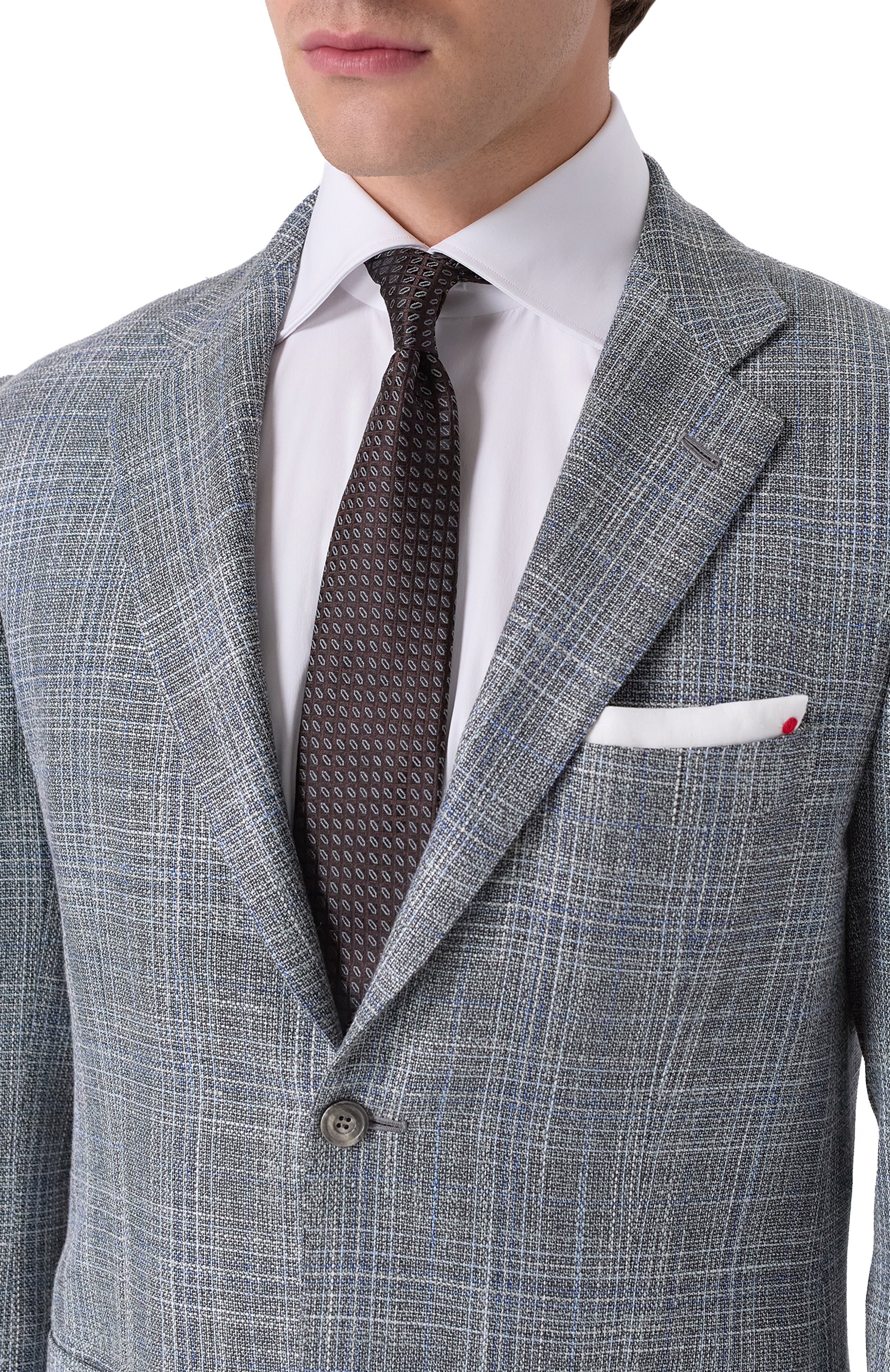 Пиджак из шерсти и шелка KITON, арт. UG81K0637A, фото 6