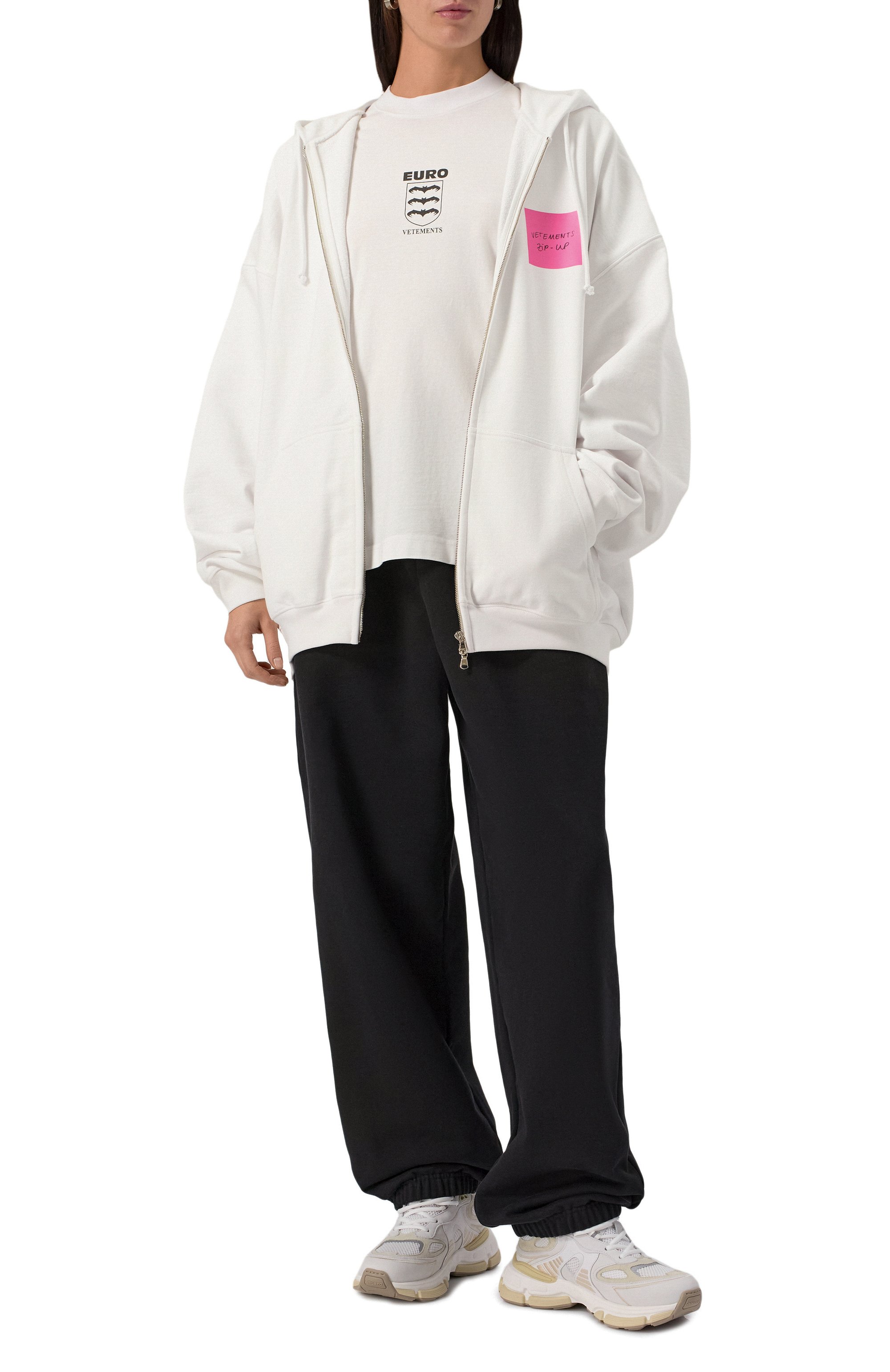 Хлопковая толстовка VETEMENTS, арт. UE54HD440W/1302 M0LLET0N, фото 5