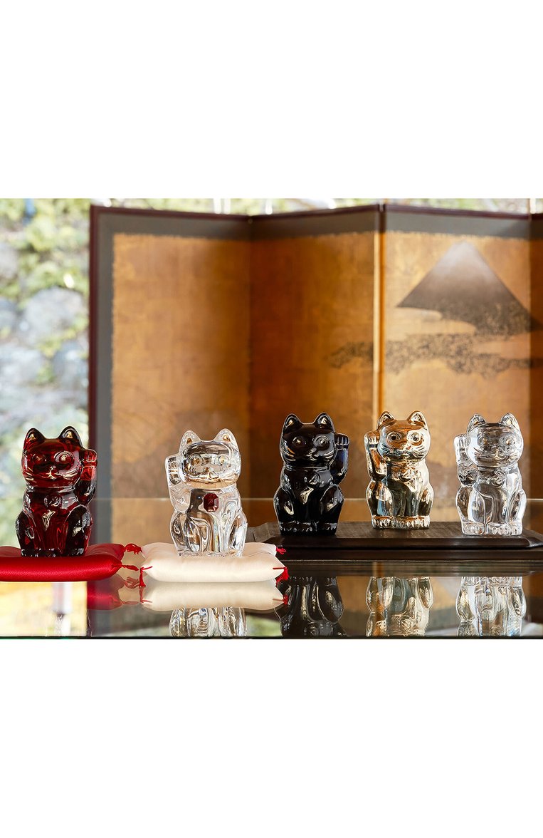 Статуэтка lucky cat BACCARAT прозрачного цвета, арт. 2 607 786 | Фото 6 (Региональные ограничения белый список (Axapta Mercury): Не проставлено; Нос: Не проставлено; Ограничения доставки: fragile-2)