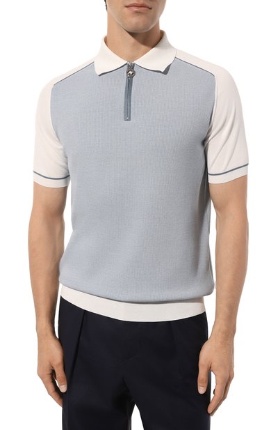 Поло из шелка и хлопка STEFANO RICCI, арт. K616320P31/F23131, фото 3