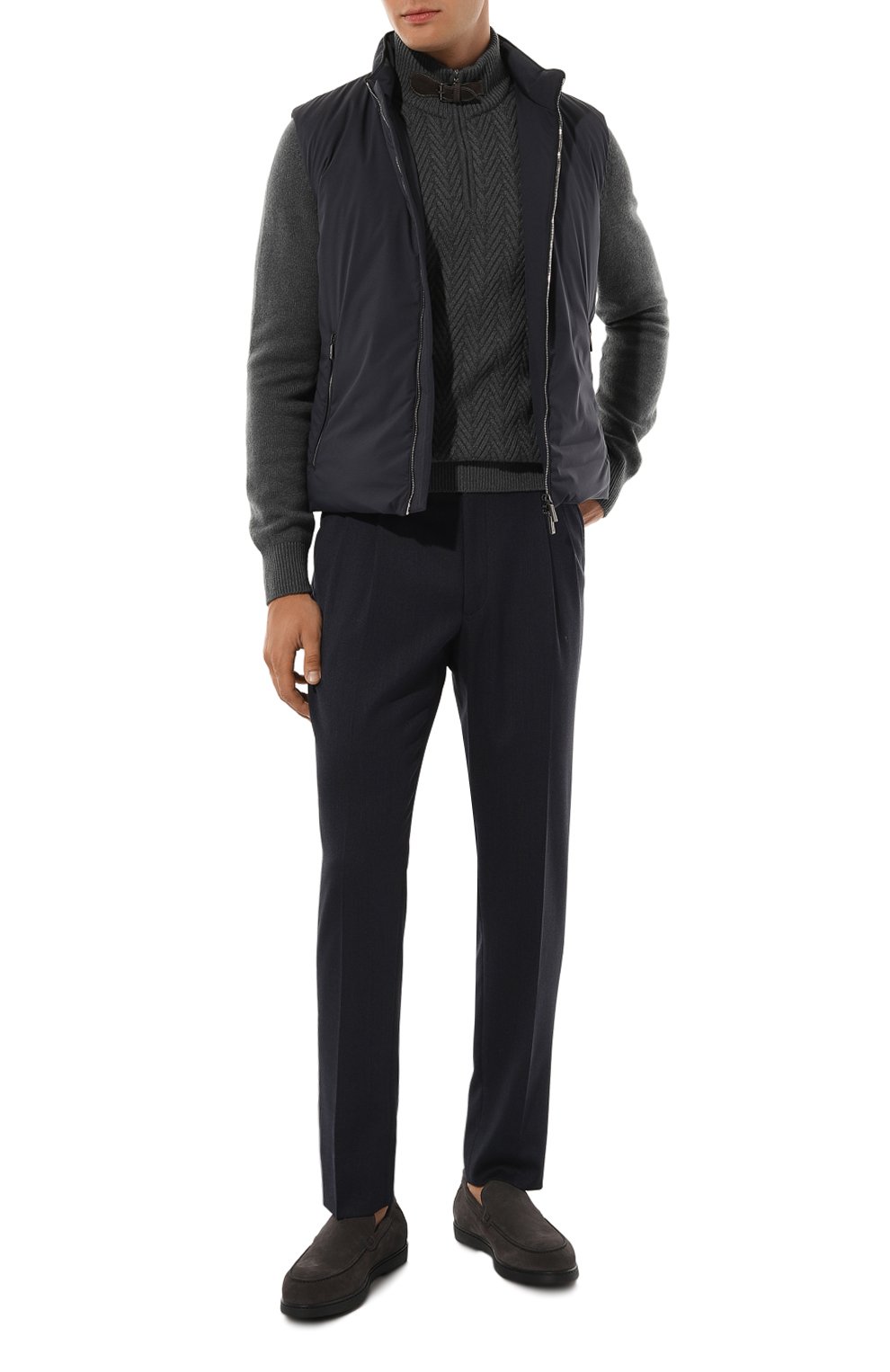 Замшевые лоферы DOUCAL'S, арт. DU3329ED0-UF009N, фото 2