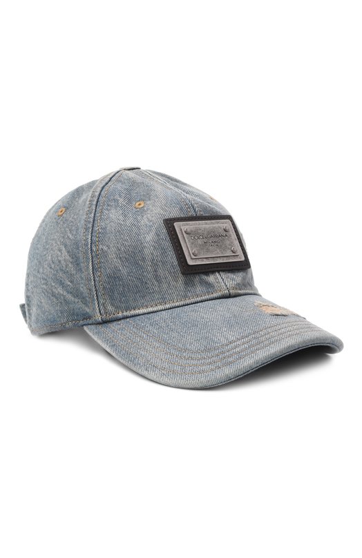 Джинсовая бейсболка Dolce & Gabbana GH590A/G80K5 Голубой GH590A/G80K5