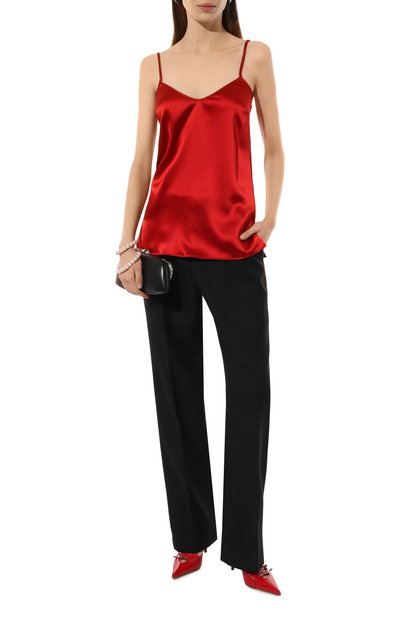 Атласный топ KITON, арт. D47455K04S7515, фото 2