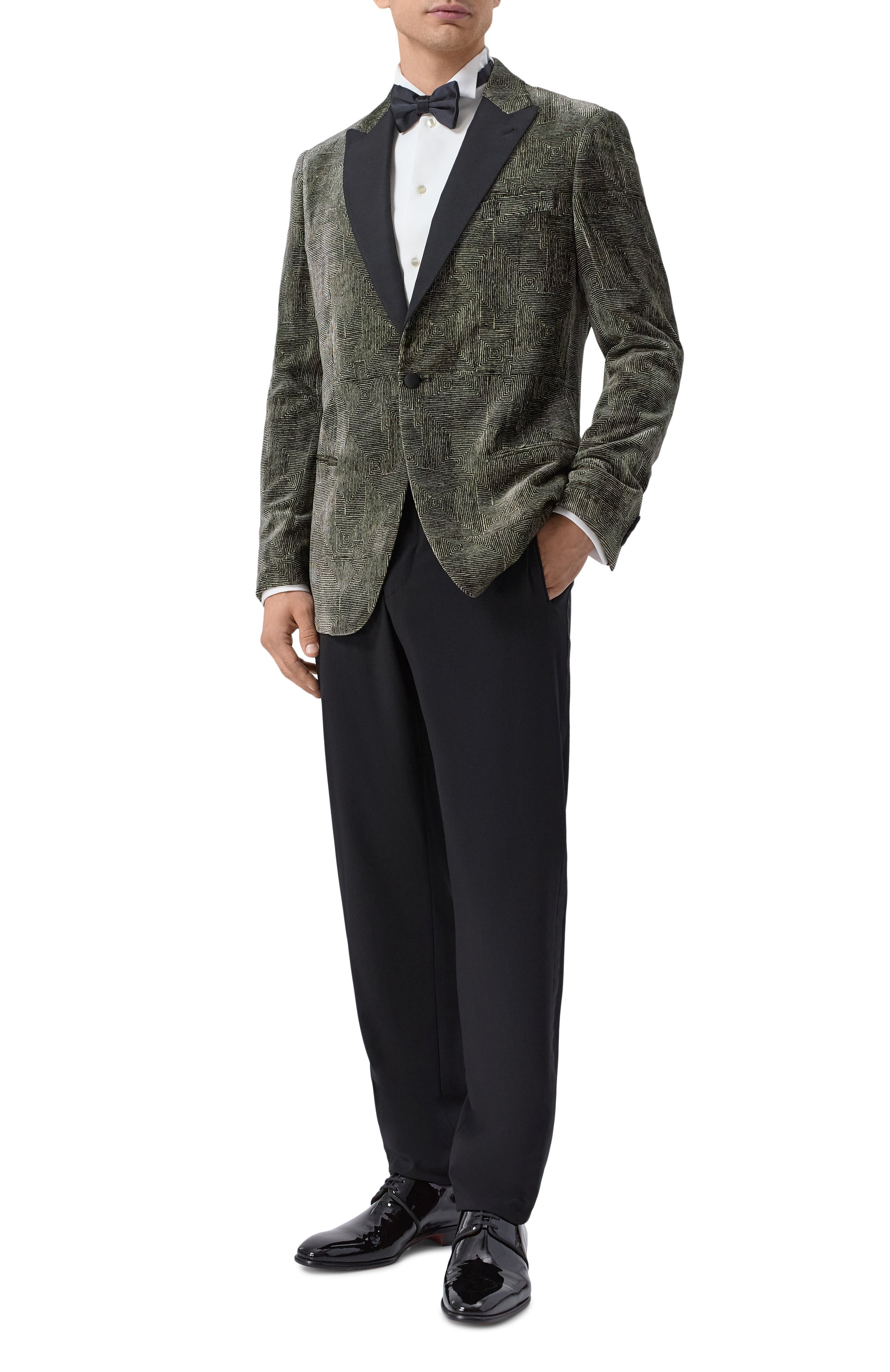Хлопковая сорочка GIORGIO ARMANI, арт. 3CGCC07V/TZ206, фото 2