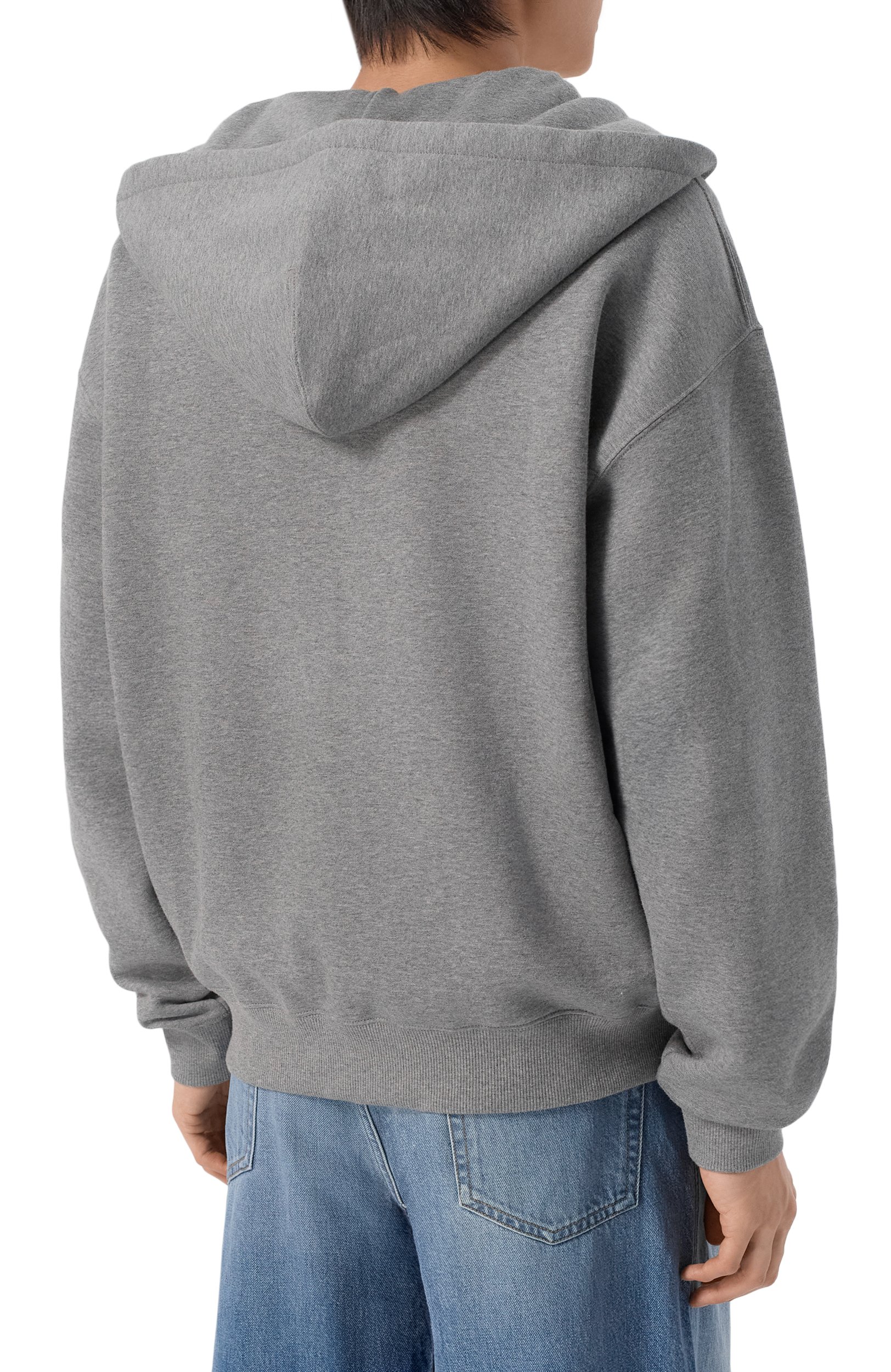 Хлопковая толстовка JIL SANDER серого цвета по цене 164500 руб., арт. J22HG0118/J20133, фото 4 Хлопковая толстовка JIL SANDER, арт. J22HG0118/J20133, фото 4