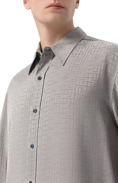 Рубашка из вискозы BALMAIN, арт. GH1HS555/VI74, фото 5