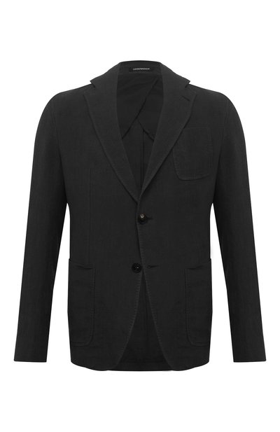 Мужской льняной пиджак EMPORIO ARMANI, арт. 01G930/01448