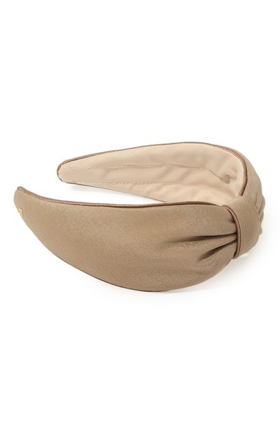 Ободок для волос ALEXANDRE DE PARIS светло-бежевого цвета по цене 26570 руб., арт. TBDA-1T-P22 S2, фото 3 Ободок для волос ALEXANDRE DE PARIS, арт. TBDA-1T-P22 S2, фото 3