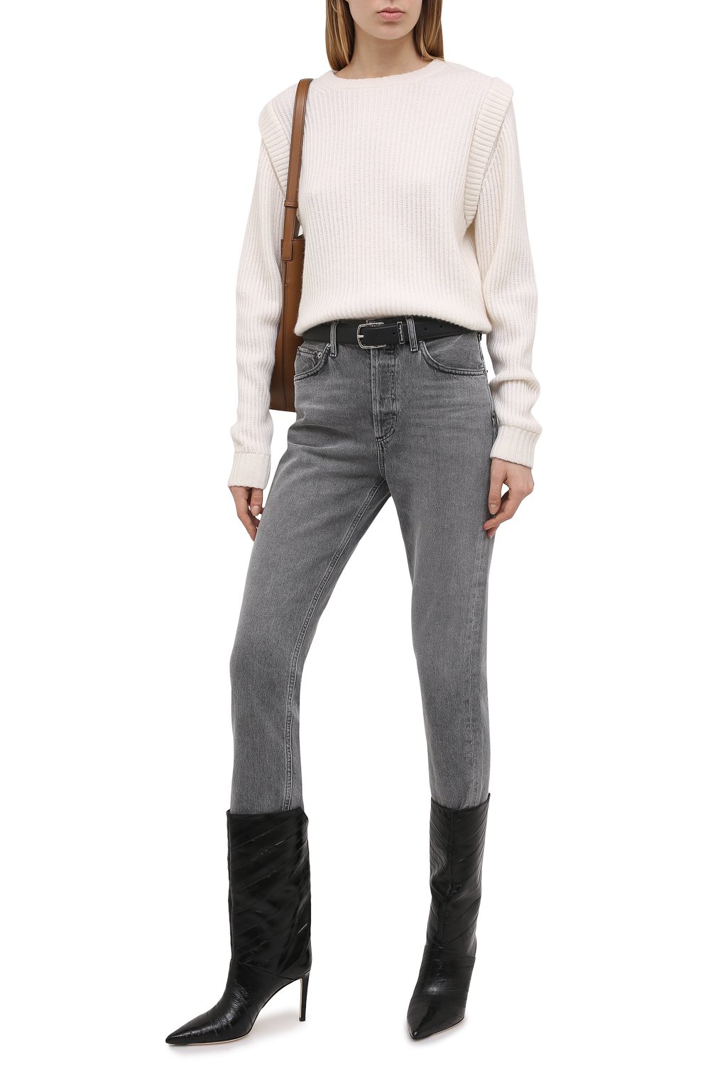 Кожаные сапоги beren 85 JIMMY CHOO, арт. BEREN 85/ZER, фото 2