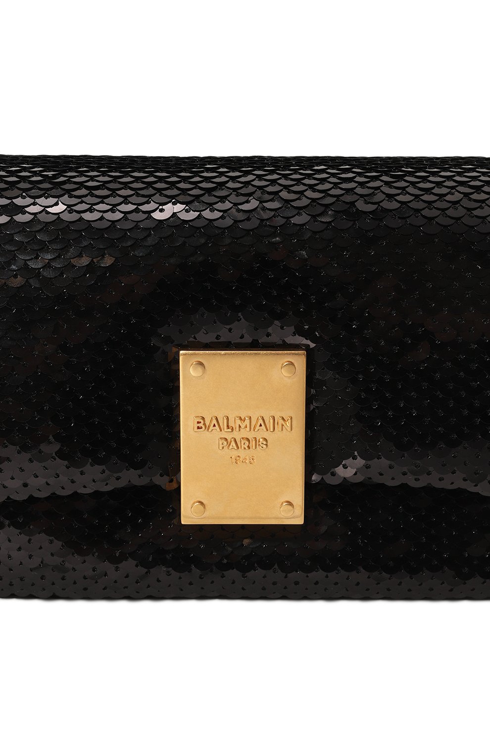Сумка 1945 mini BALMAIN черного цвета по цене 137500 руб., арт. DN1BJ796/TSQA, фото 3 Сумка 1945 mini BALMAIN, арт. DN1BJ796/TSQA, фото 3