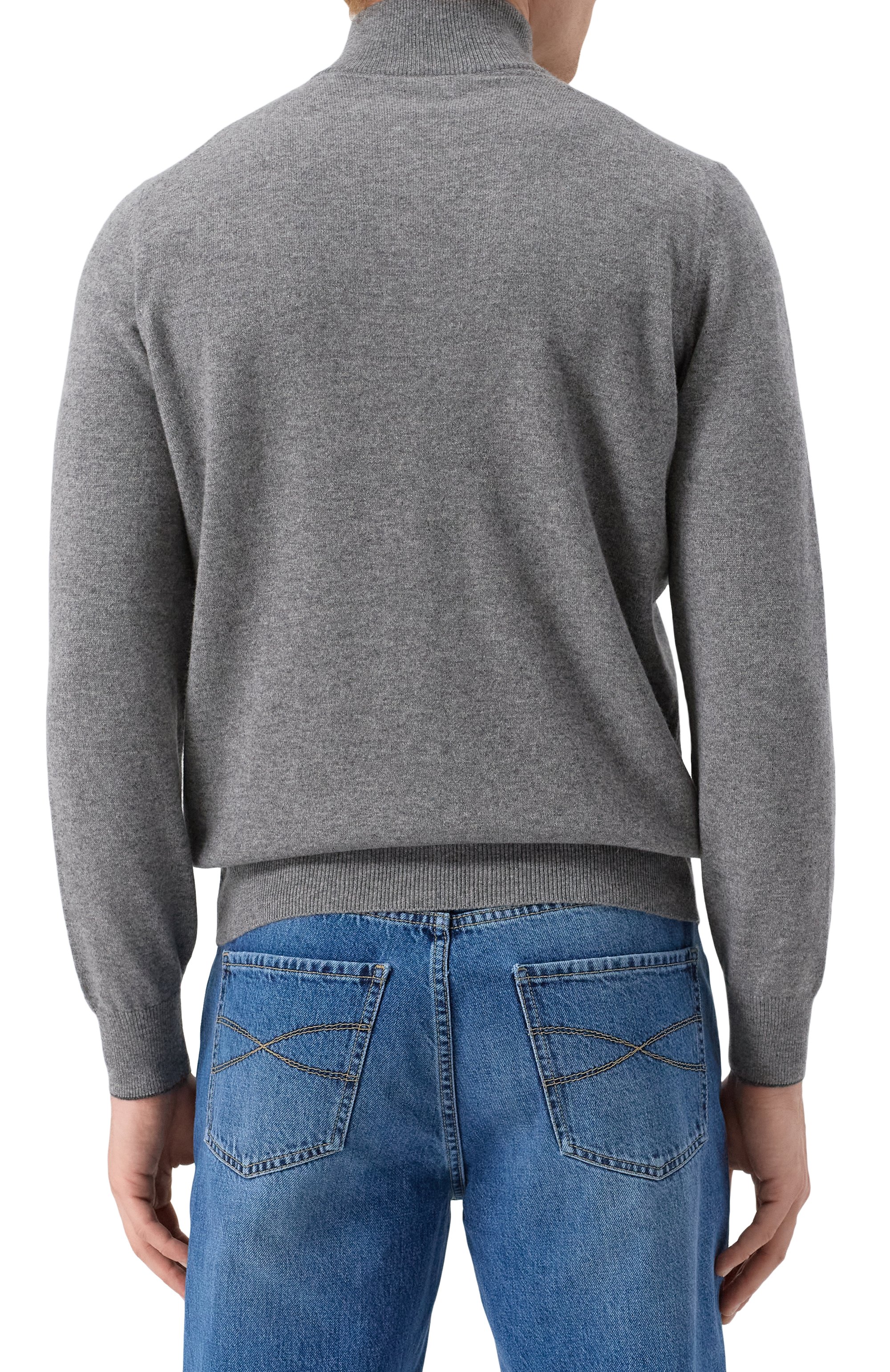 Кашемировый джемпер BRUNELLO CUCINELLI, арт. M2200124, фото 4