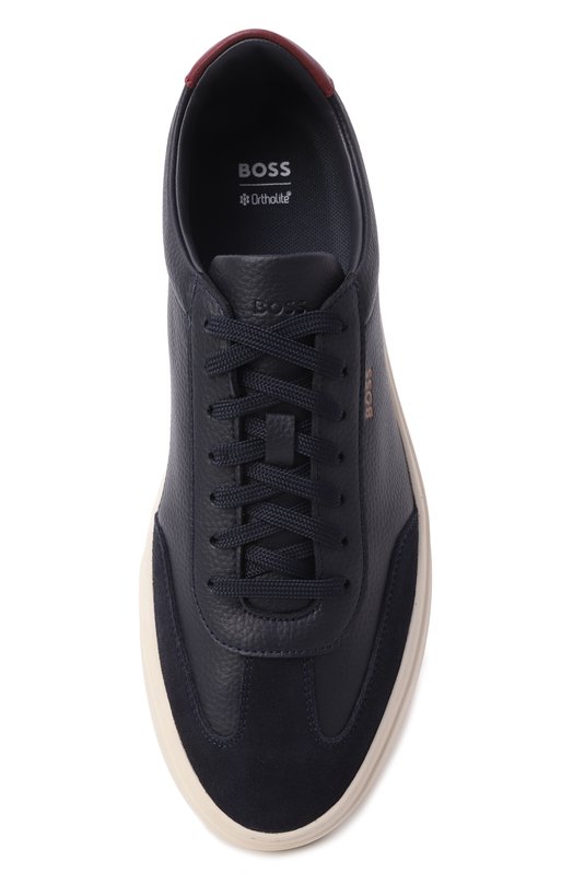 Кожаные кеды Kieran BOSS 50552852 Синий  50552852 Фото 6