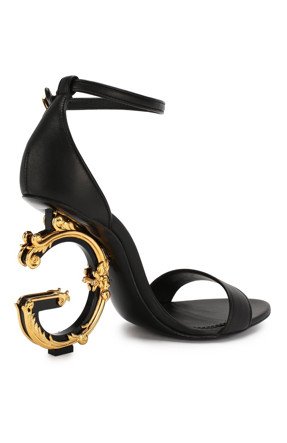 Кожаные босоножки keira DOLCE & GABBANA, арт. CR0739/AV967, фото 4