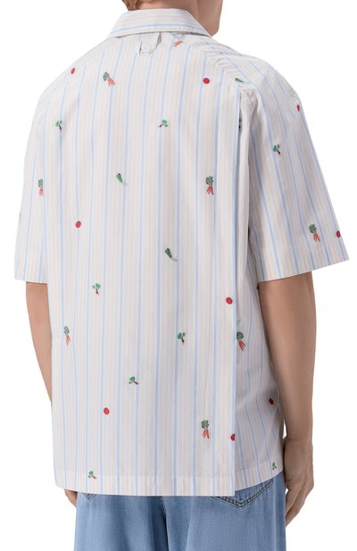 Хлопковая рубашка JACQUEMUS, арт. 26ESHM00573/AW00748, фото 4