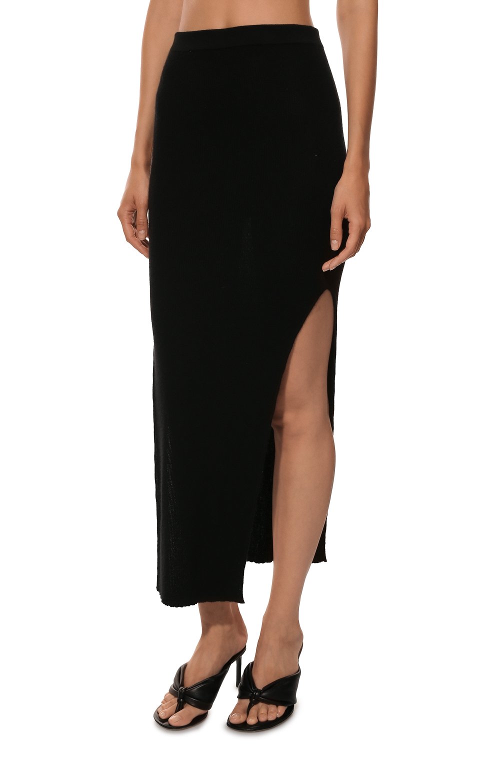 Кашемировая юбка RICK OWENS, арт. RP02B6619/RIBWS, фото 3