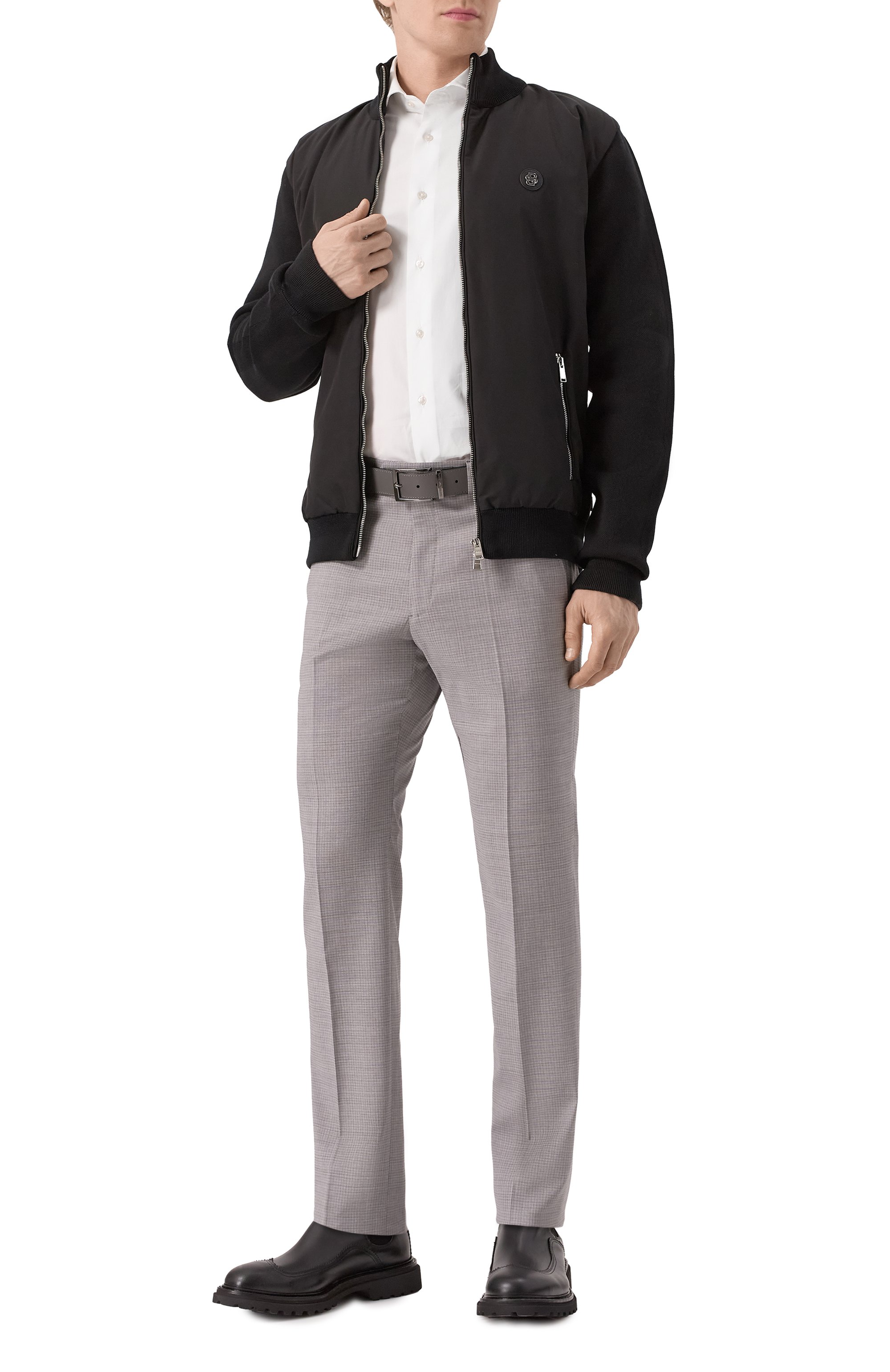 Шерстяные брюки EMPORIO ARMANI, арт. EM000032/TE14083, фото 2