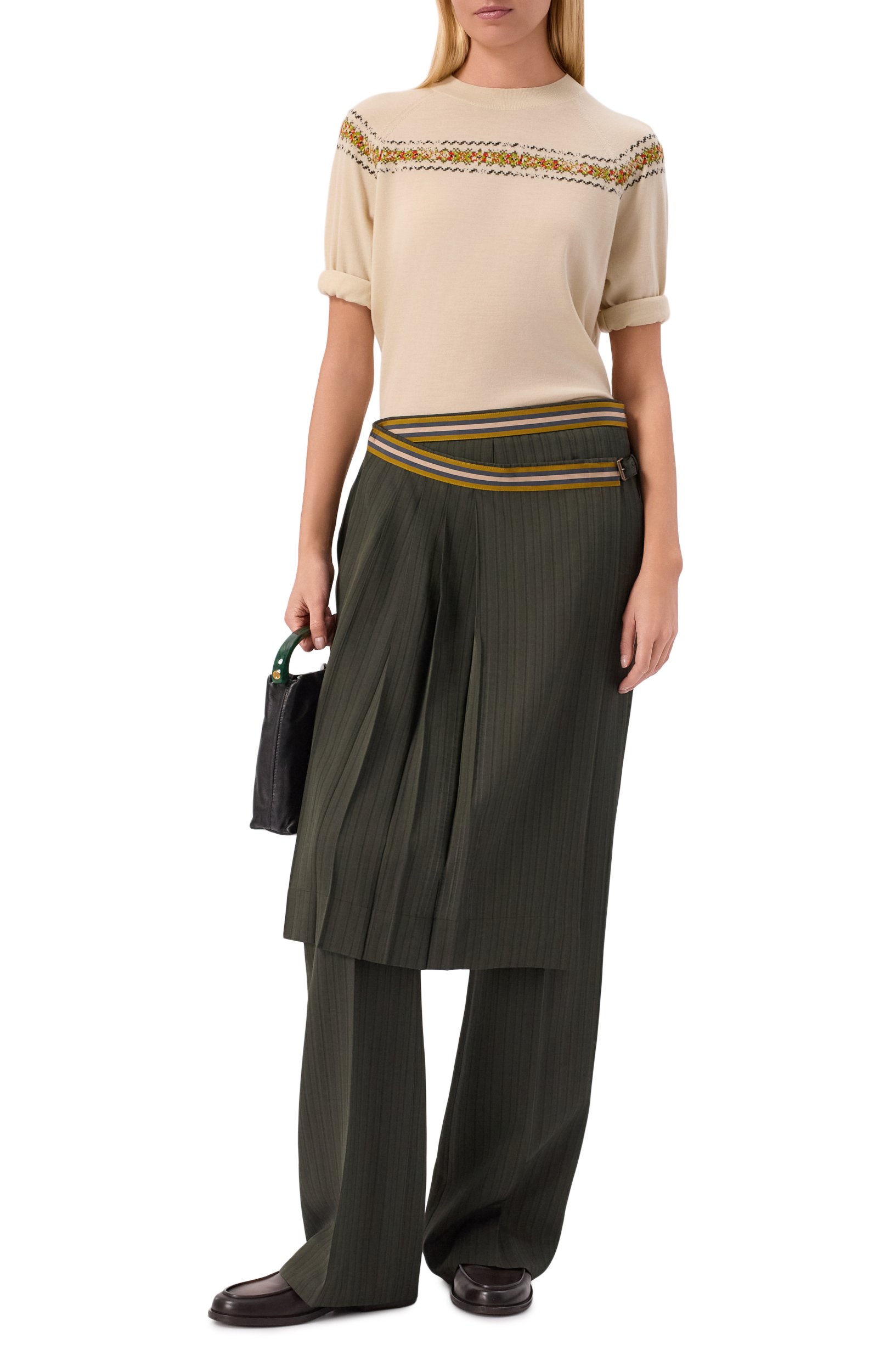 Шерстяной пуловер DRIES VAN NOTEN, арт. 011205/4700, фото 2