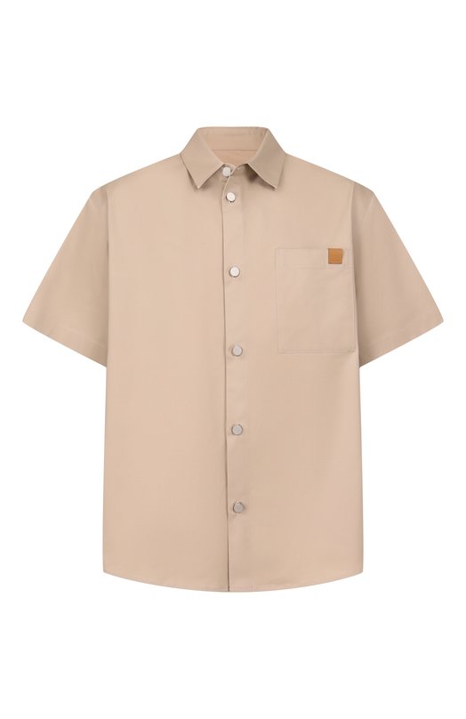 Хлопковая рубашка Darkpark MSH10/FAC81 Бежевый MSH10/FAC81