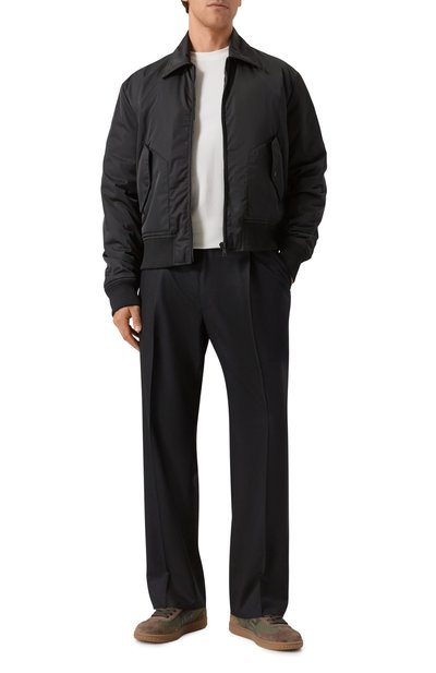 Комбинированные кеды balmain swan BALMAIN, арт. FM1VI360/TKCL, фото 2