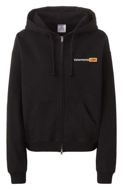 Женский хлопковая толстовка VETEMENTS, арт. UA66HD830B