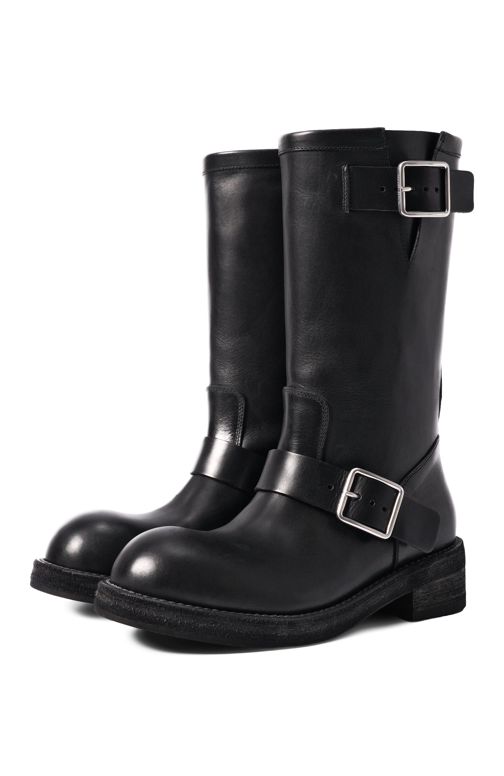 Кожаные ботинки sarith engineer ANN DEMEULEMEESTER, арт. B0014078/LT049, фото 1