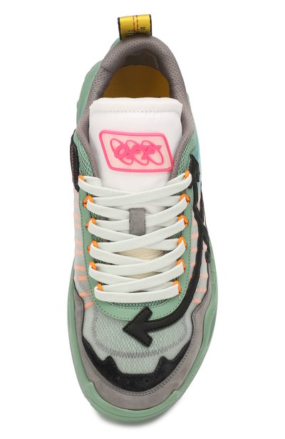 Комбинированные кроссовки odsy-1000 OFF-WHITE, арт. 0MIA139F19800040B310, фото 5