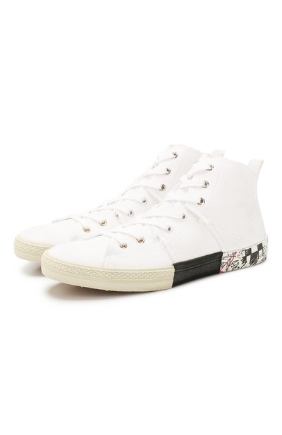 Текстильные кеды MAISON MARGIELA белого цвета по цене 65200 руб., арт. S58WS0127/P1875, фото 1 Текстильные кеды MAISON MARGIELA, арт. S58WS0127/P1875, фото 1