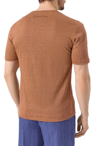 Льняная футболка STEFANO RICCI, арт. MNH5204460/LN, фото 4
