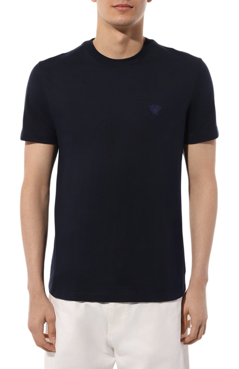 Хлопковая футболка VERSACE, арт. 1008481/1A08489, фото 3