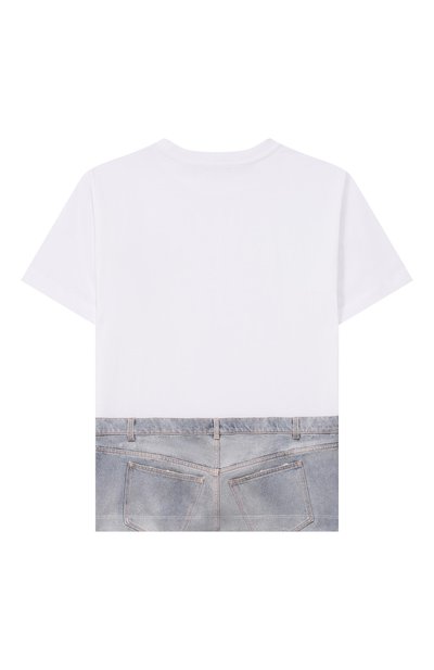 Хлопковая футболка MOSCHINO, арт. H7M05G/LAA02_001, фото 2