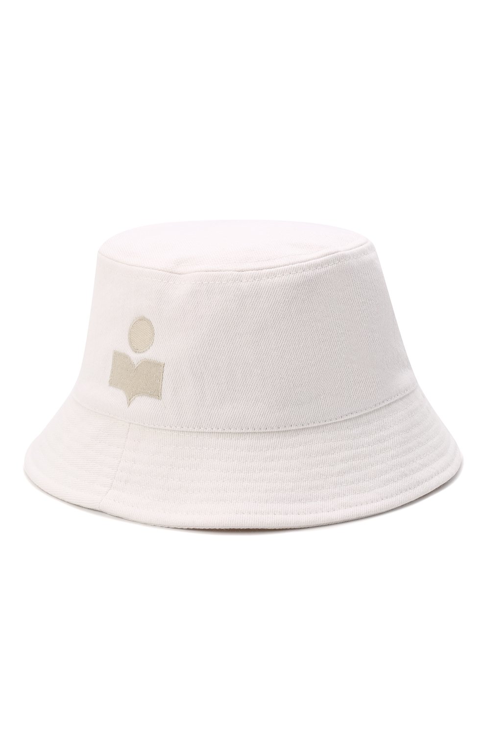 Панама ISABEL MARANT белого цвета по цене 18300 руб., арт. CU0026-22P033A/HALEY, фото 1 Панама ISABEL MARANT, арт. CU0026-22P033A/HALEY, фото 1