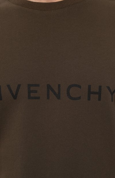 Хлопковый свитш�от GIVENCHY, арт. BMJ0HA3YAC, фото 5