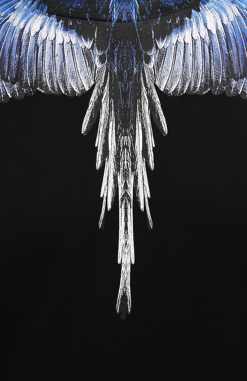 Хлопковая футболка MARCELO BURLON черного цвета по цене 24450 руб., арт. CMAA018F21JER001, фото 5 Хлопковая футболка MARCELO BURLON, арт. CMAA018F21JER001, фото 5