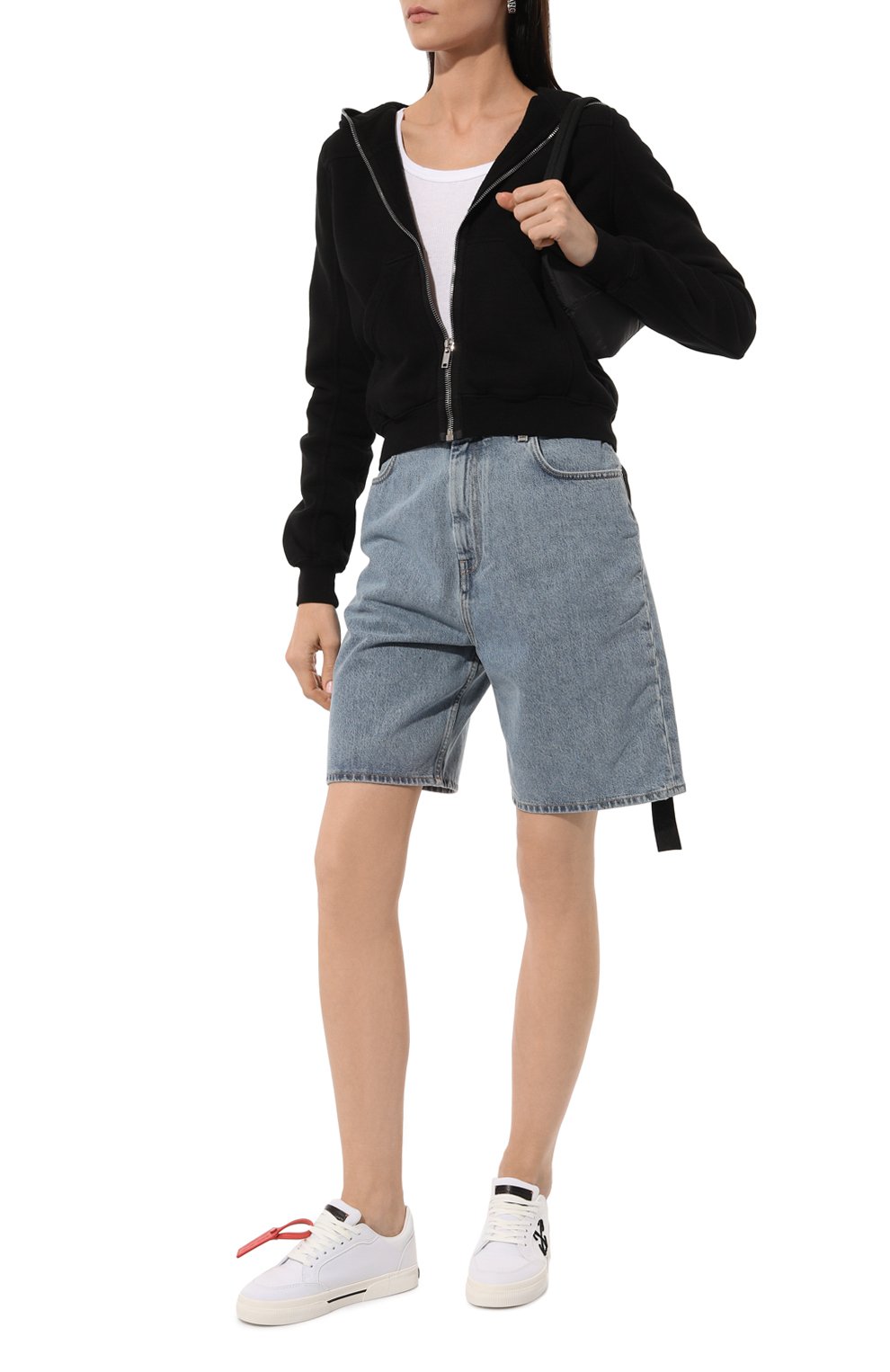 Текстильные кеды new low vulcanized OFF-WHITE, арт. 0WIA288S24FAB001, фото 2