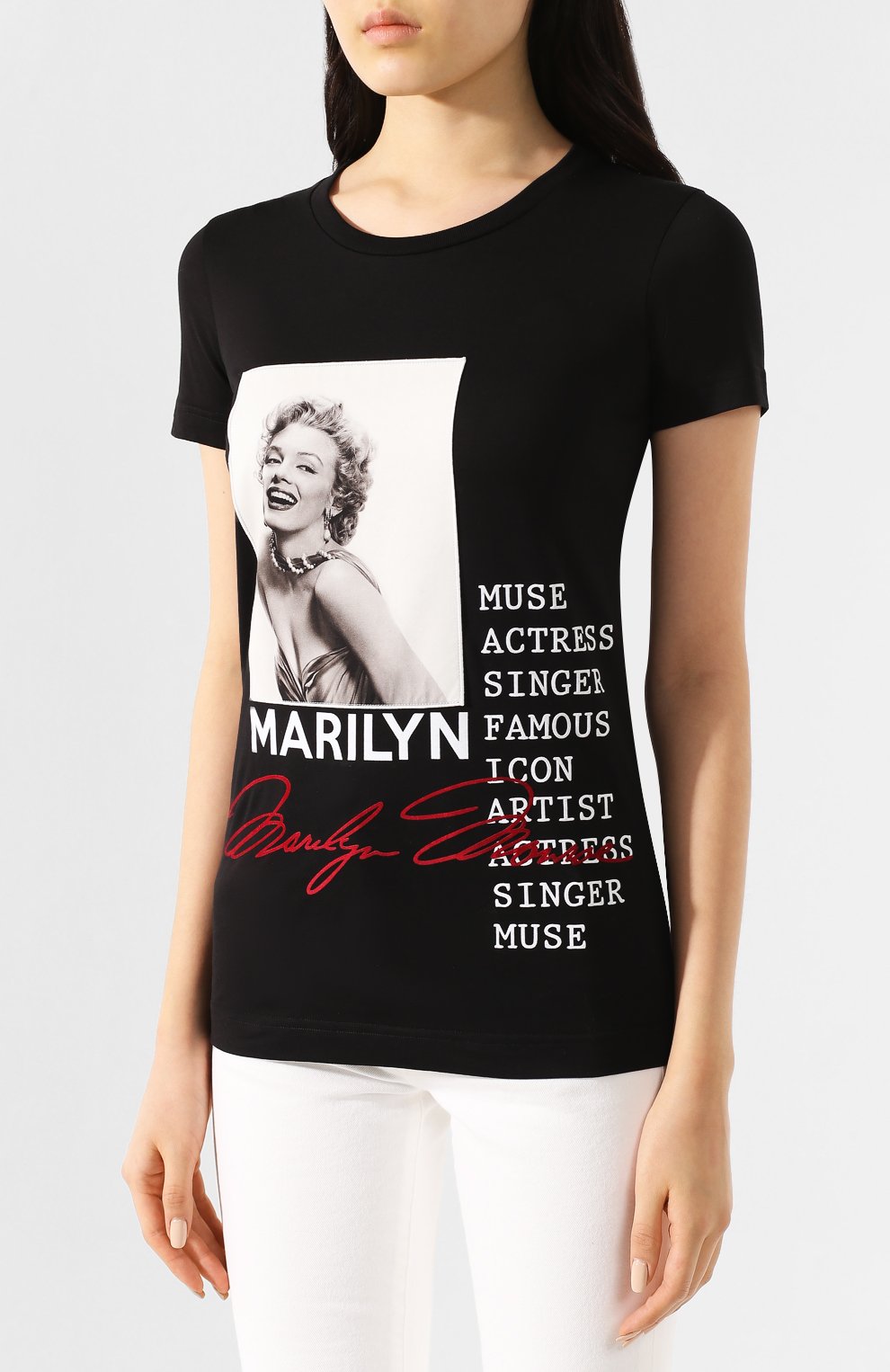 Хлопковая футболка DOLCE & GABBANA, арт. F8H32Z/G7VZD, фото 3