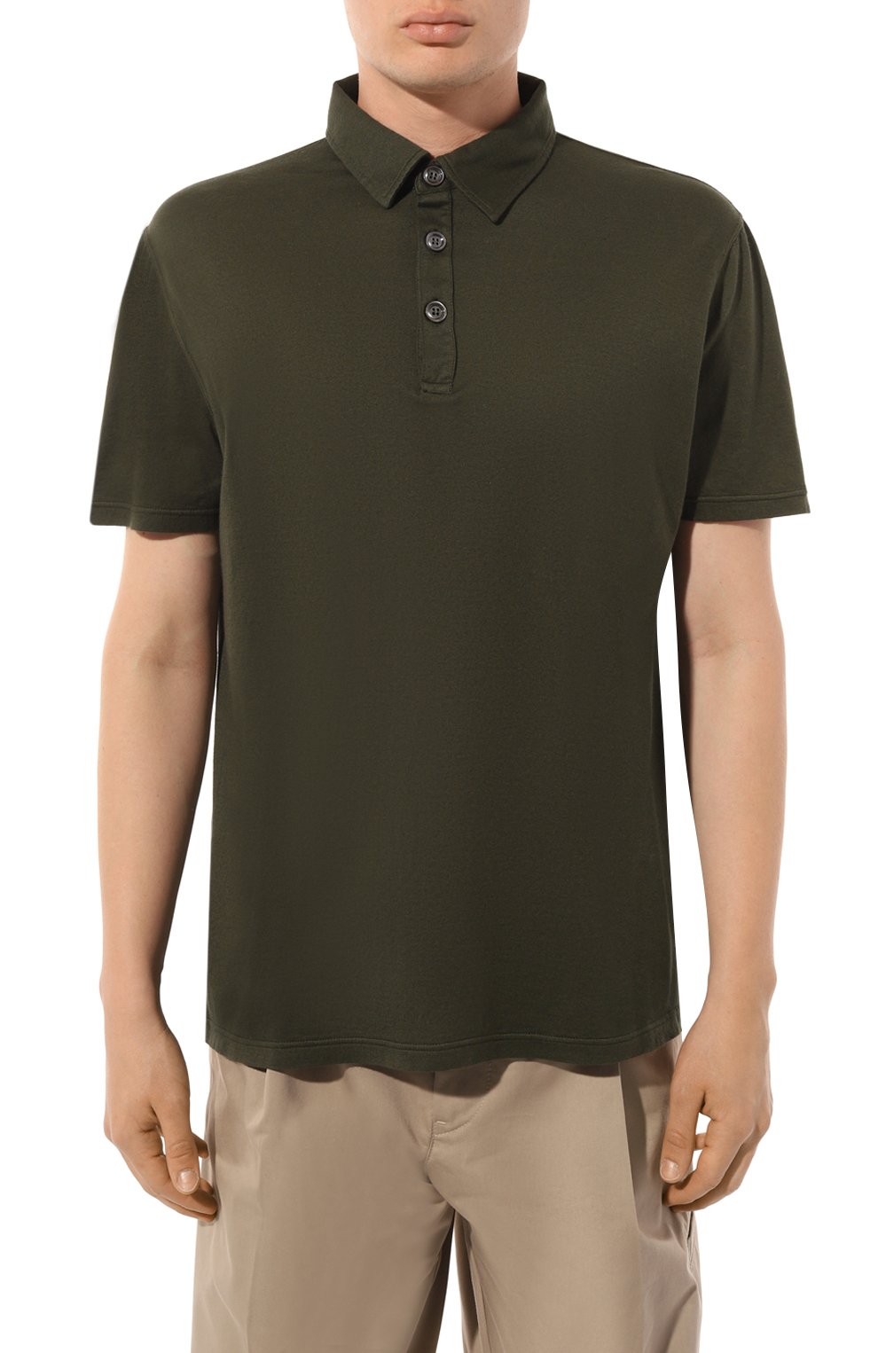 Поло из хлопка и кашемира KITON, арт. UMK0312, фото 3