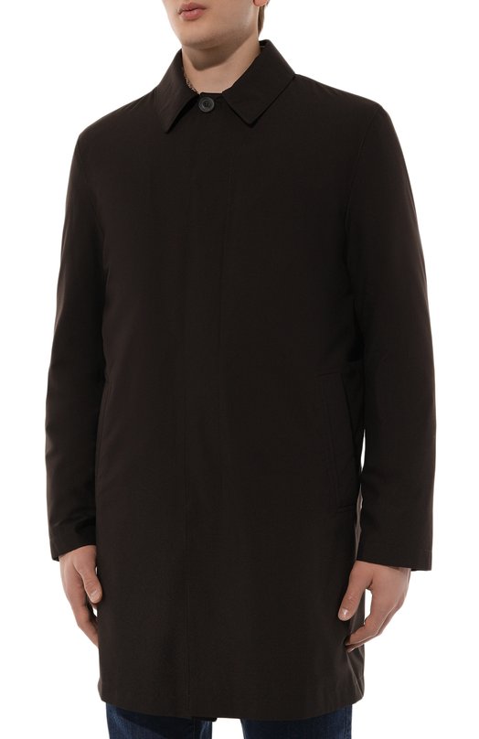 Плащ Corneliani 9435M6-9420155 Коричневый  9435M6-9420155 Фото 3