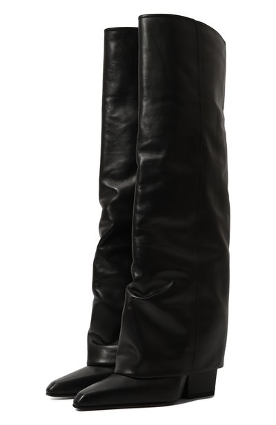 Кожаные сапоги jane 100 PARIS TEXAS черного цвета по цене 99000 руб., арт. PX1436/XVT01, фото 1 Кожаные сапоги jane 100 PARIS TEXAS, арт. PX1436/XVT01, фото 1