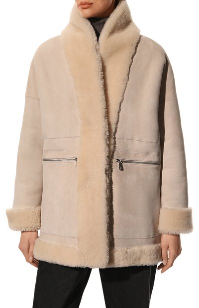 Двусторонняя дубленка из овчины MOLLY MOSS, арт. 101, фото 3