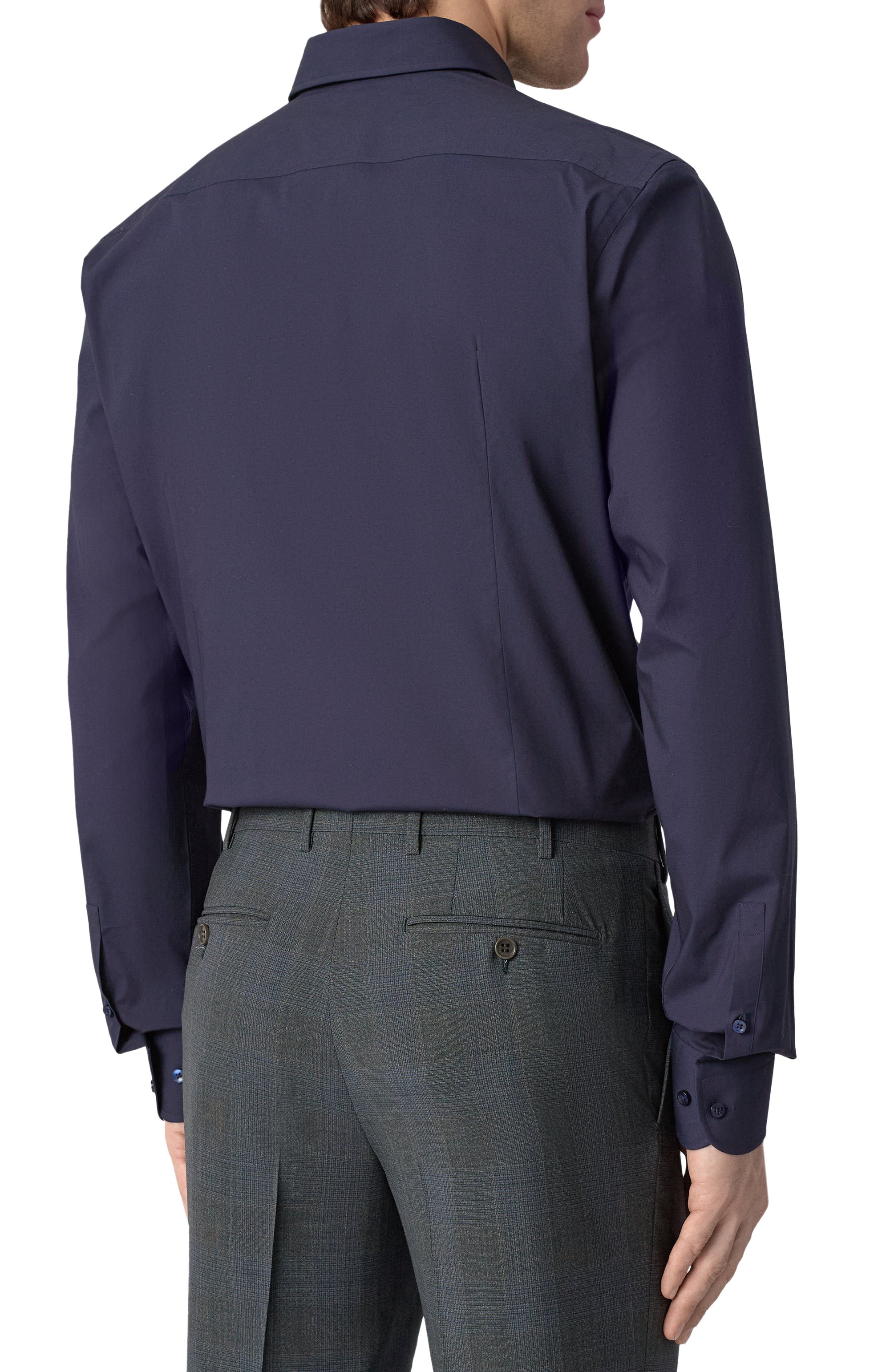 Хлопковая сорочка BOSS, арт. 50469345, фото 4