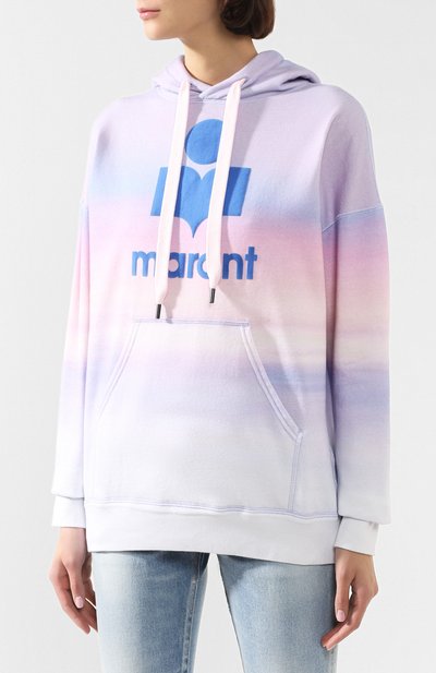 Хлопковое худи ISABEL MARANT ETOILE, арт. SW0031-20P033E/MANSEL, фото 3