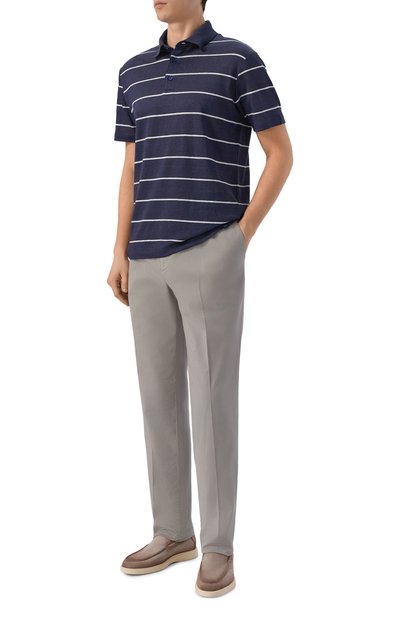 Льняное поло PAUL&SHARK, арт. 26411201, фото 2