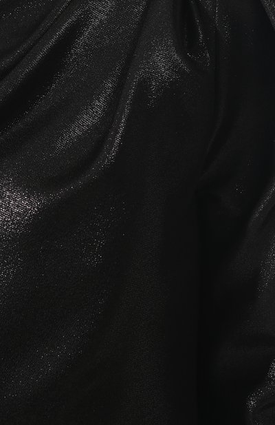Платье на одно плечо VICTORIA, VICTORIA BECKHAM бронзового цвета по цене 46250 руб., арт. DRVV 602 PSS19 FLUID LUREX BLEND, фото 5 Платье на одно плечо VICTORIA, VICTORIA BECKHAM, арт. DRVV 602 PSS19 FLUID LUREX BLEND, фото 5