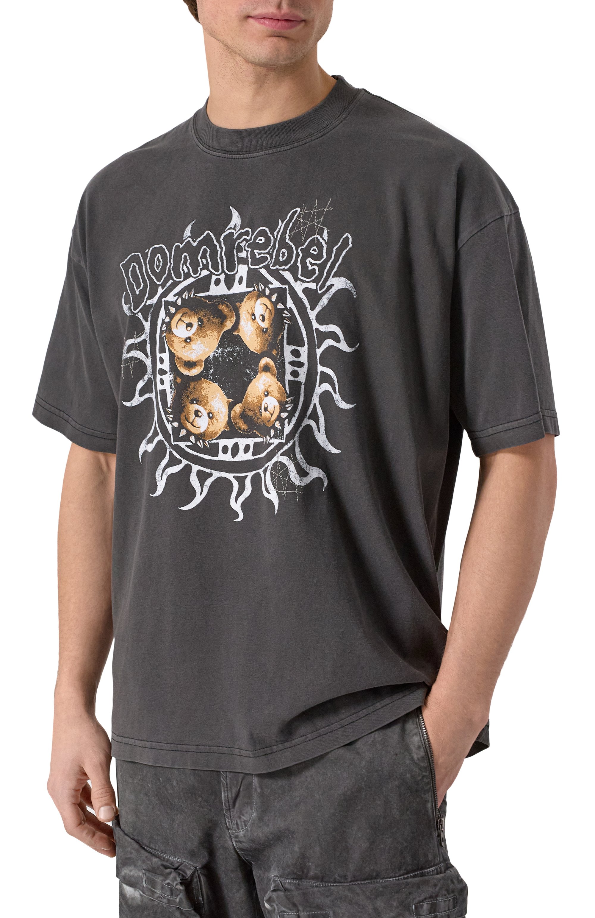 Хлопковая футболка DOMREBEL, арт. SUNGAZE/T-SHIRT, фото 3