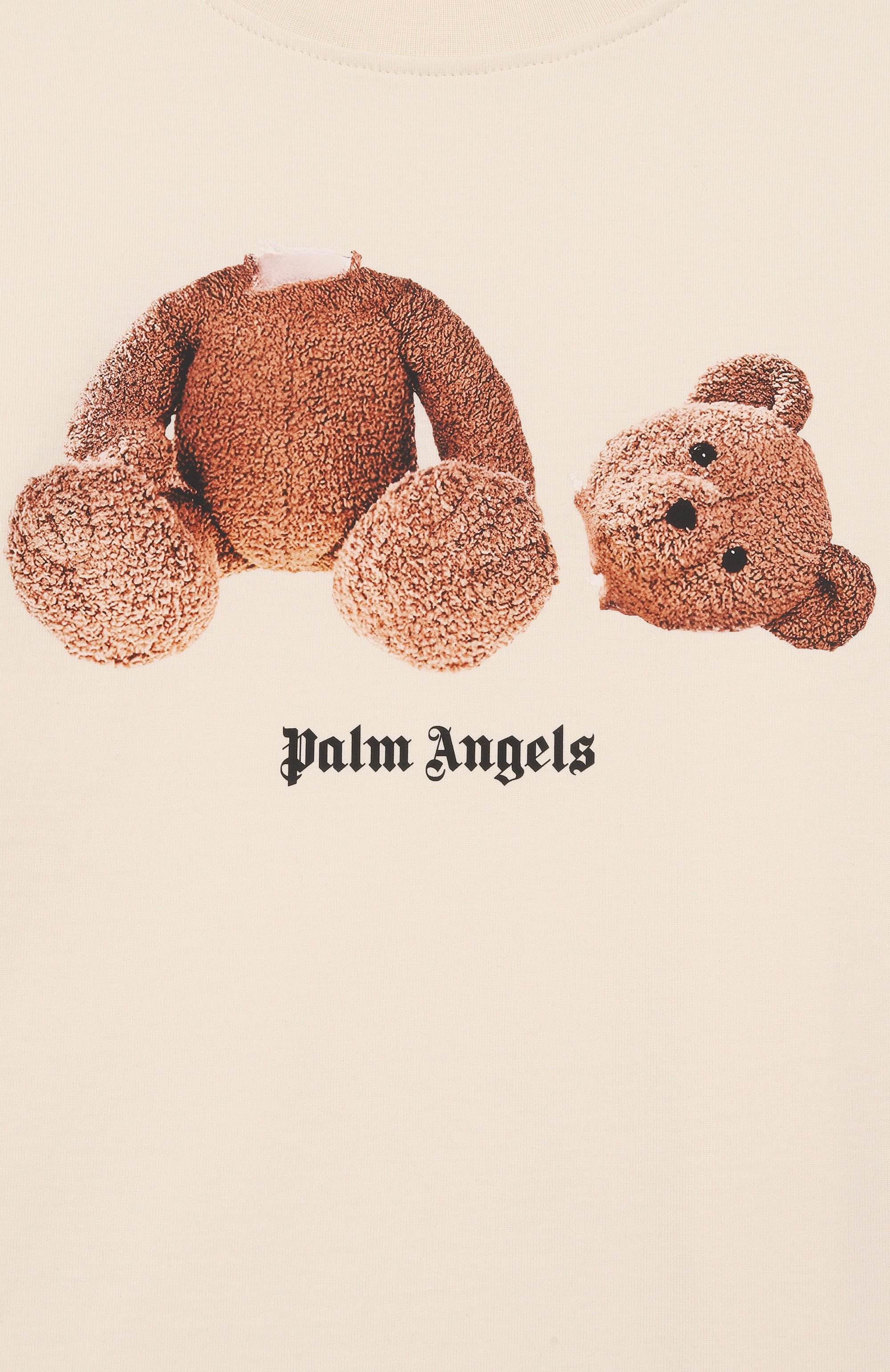 Хлопковая футболка PALM ANGELS, арт. PBAA003S26JER001, фото 3