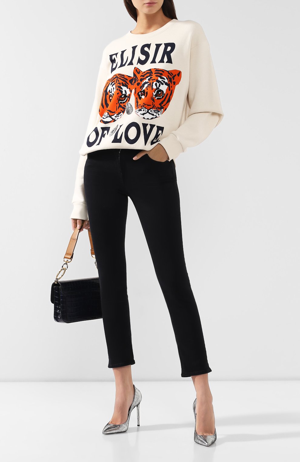 Хлопковый свитшот GUCCI, арт. 469250/XJBI5, фото 2