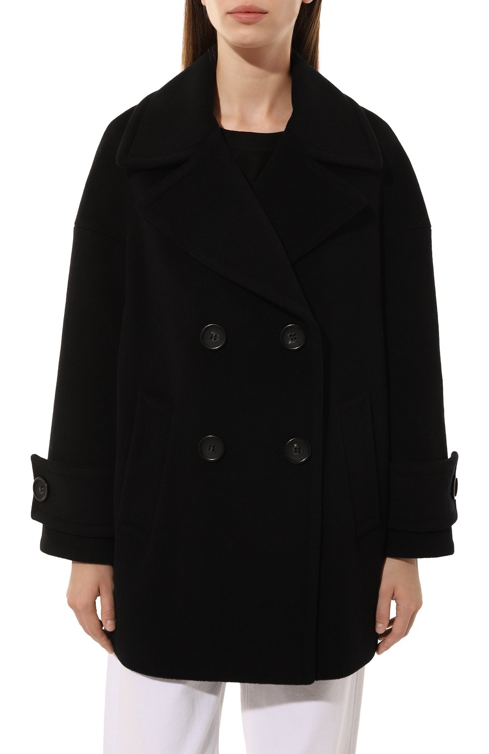 Полупальто из шерсти и кашемира CINZIA ROCCA, арт. UR28001/64D8, фото 3