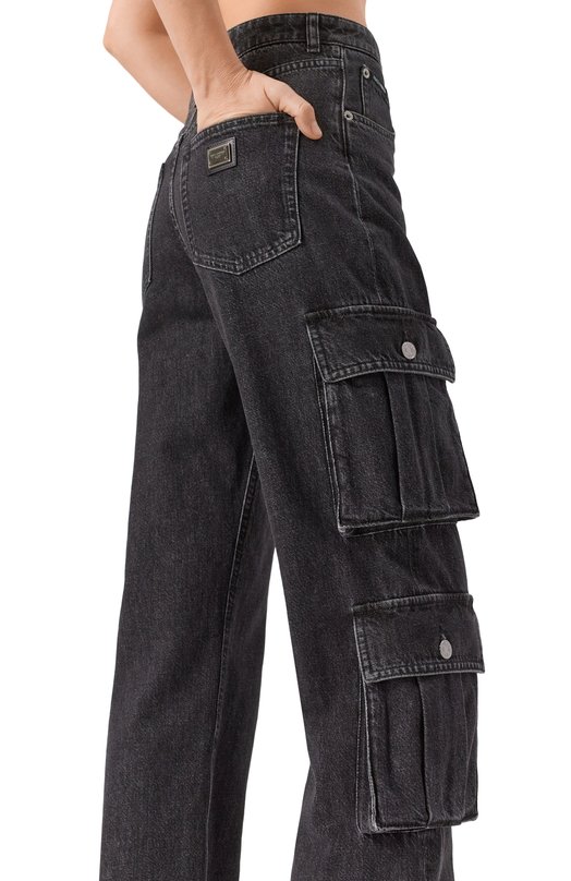 Джинсы-карго Dolce & Gabbana FTC60D/G8LV5 Чёрный  FTC60D/G8LV5 Фото 5